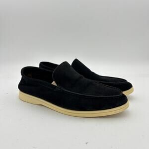 Loro Piana Summer Walk Suede Loafers Men's 42 US 9 Quiet Luxury Made in Italy